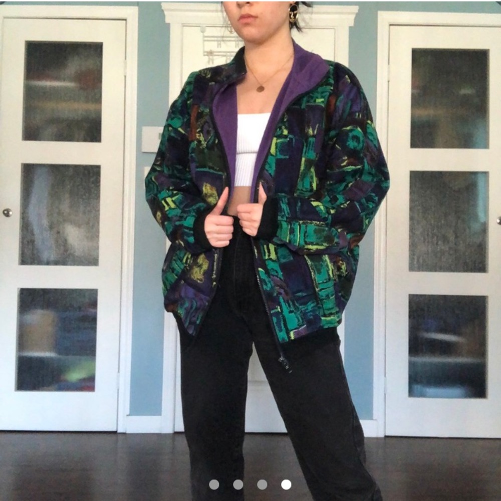 Reversible 90s Bomber Jacket - Picture 4 of 4